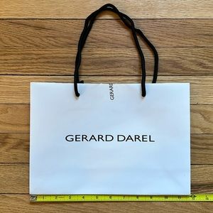 Gerard Darel reusable paper, shopping bag, designer.